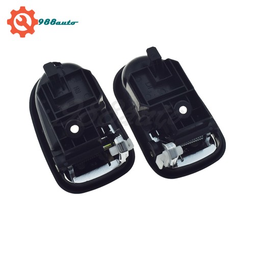 Interior Door Handle Chrome For Mazda Protege 323 626 Ford Activa Liata Tierra - Picture 5 of 12