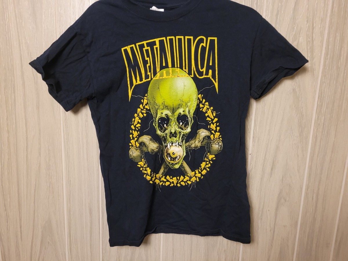 Vintage 2001 Metallica No Leaf Clover Pushead T Shirt Small Tag | eBay