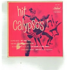 Various ‎– Hit Calypsos! Label: Capitol Records ‎– EAP 1-852 VERY GOOD PLUS