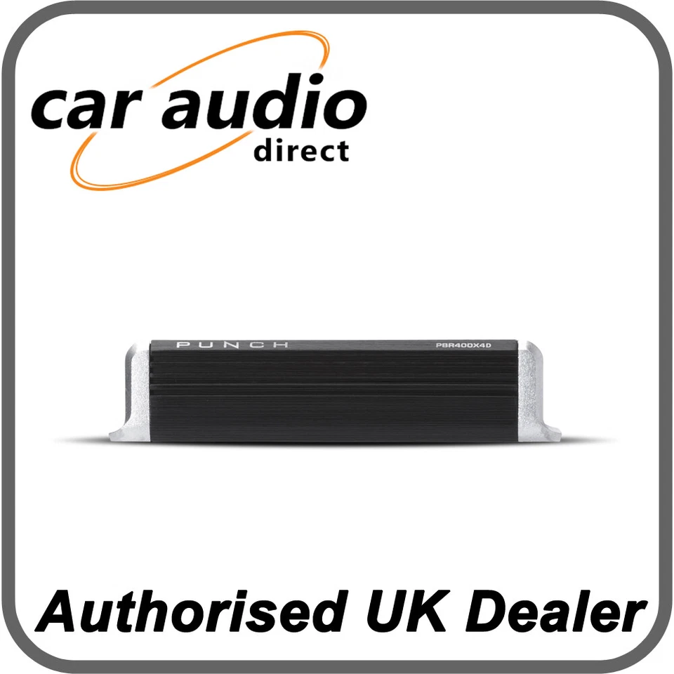 Rockford Fosgate Punch PBR400X4D - 400 Вт 4-канальный усилитель класса D полный диапазон - Изображение 3 из 4