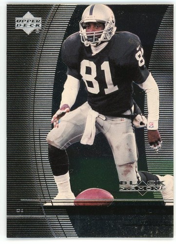 1999 Upper Deck Black Diamond Tim Brown #76 HOF