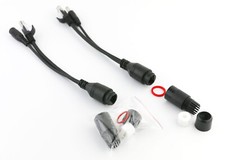 5Pair 12V-48V Waterproof POE Passive Cable Power Over Ethernet Injector Splitter