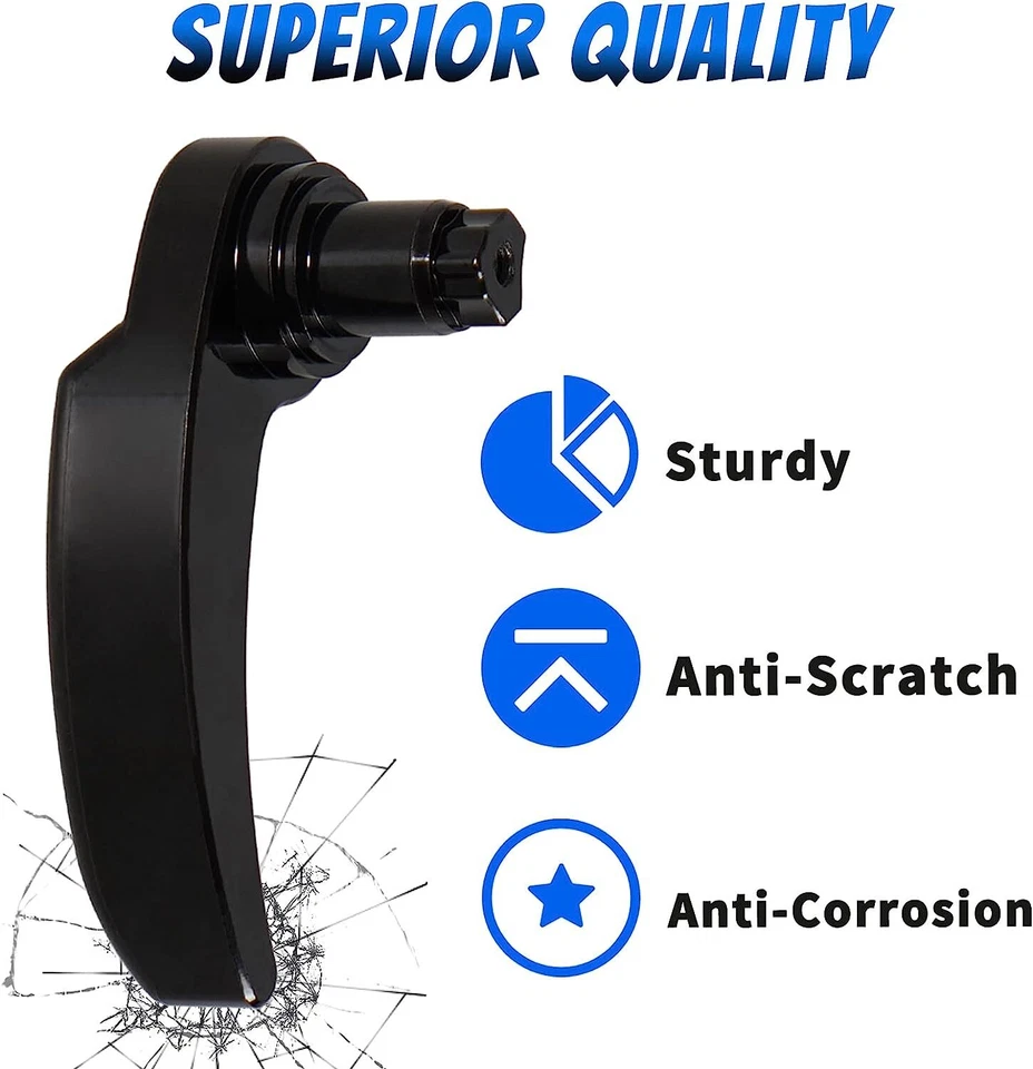 Motorcycle Saddle Bag Latch Kit for Harley-Davidson Road King 2014-2021 Black Foto 4 de 4