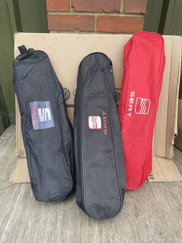 1x Genuine Seat /VW 🔺️000093990AF🔺️ set warning triangle🔺safety kit🔺️hi Vis - Picture 7 of 11