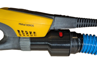 Absaugadapter passend für Mirka Deros Deos kompatibel mit Bosch GAS Schlauch C35