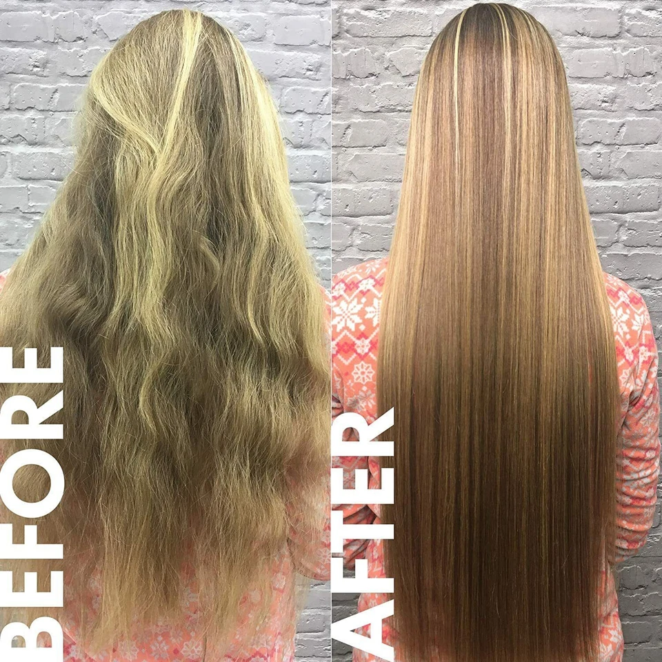 Kit para el hogar de queratina vegana Hair Bar NYC - Sin formaldehído (hasta 2 aplicaciones) Foto 3 de 4