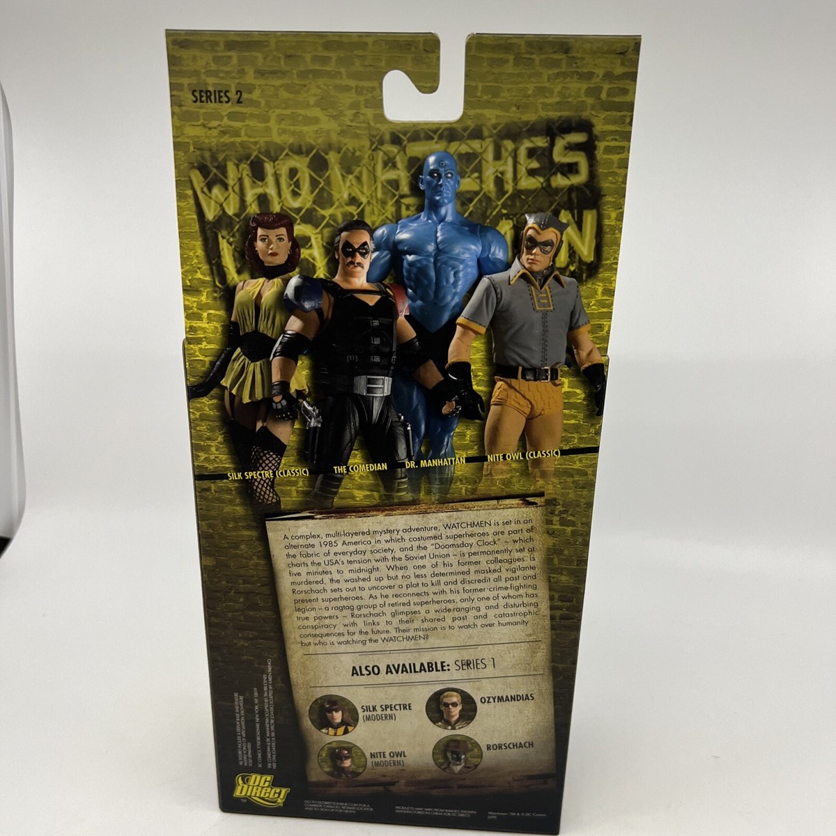 Watchmen Series 2 Dr Manhattan Collector Action Figure DC Direct