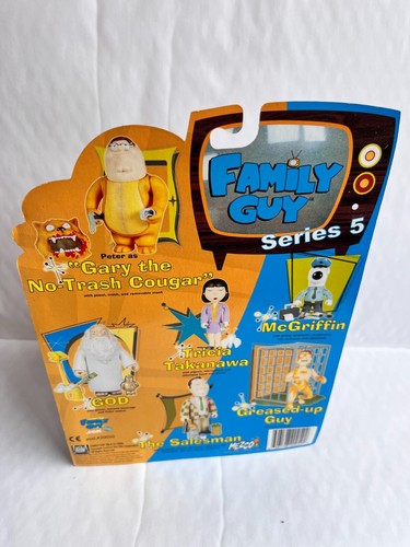BNIB MEZCO TOYZ FAMILY GUY SERIES 5 MCGRIFFIN BRIAN GRIFFIN TOY ACTION FIGURE - Picture 6 of 8