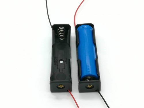 Portapilas para pila18650 x1 pcs★Battery Holder for 18650 3.7 voltios Bateria - Imagen 7 de 10