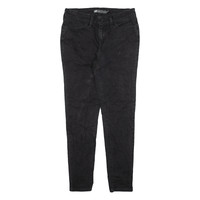 LEVI'S Womens Jeans Black Slim Jegging W29 L27