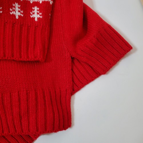 United States Sweaters Womens Red Knit Rudolph Christmas Ugly Sweater SZ 2X - Picture 12 of 14