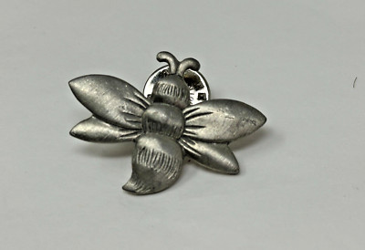 LONGABERGER Made in USA Small Pewter Bumblebee Bee Pin