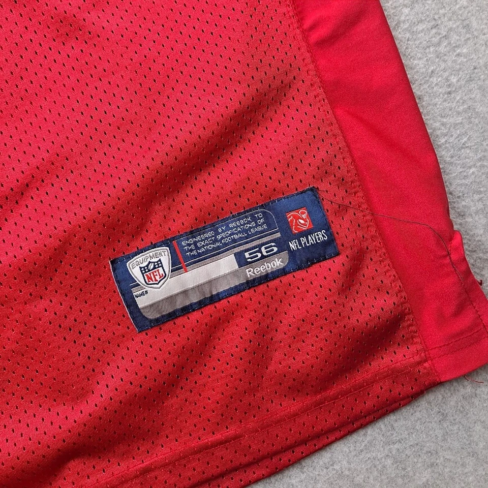 Camiseta Reebok de los San Francisco 49ers para hombre 56 Crabtree 15 roja fútbol americano NFL Y2K LEER Foto 3 de 4