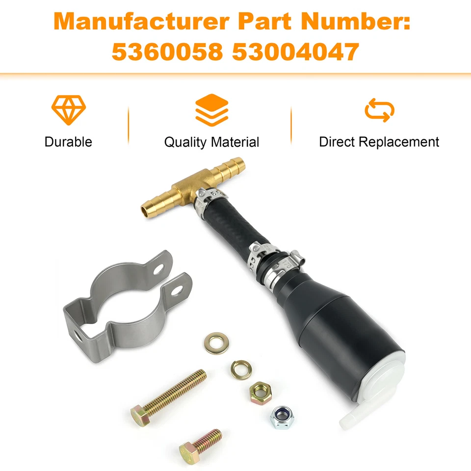 Conjunto de válvula de retención/válvula de retención Jeep para Jeepster, J-Truck, Cherokee y CJ Foto 4 de 4