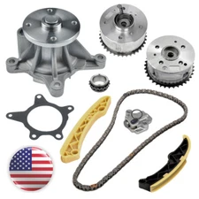 Timing Chain Kit Camshaft Coolant Water Pump Fit KIA Forte5 Soul Rio Optima 1.6L