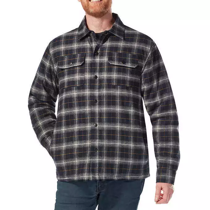 Rugged shirt shop jacket