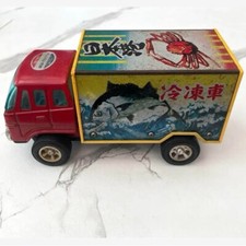 Ichiko Japan Tin Toy Car Vintage Refrigerated truck