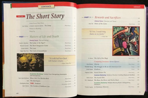 Glencoe LITERATURE: COURSE 4 - The Reader's Choice Textbook (2007, McGraw-Hill) - Picture 4 of 12