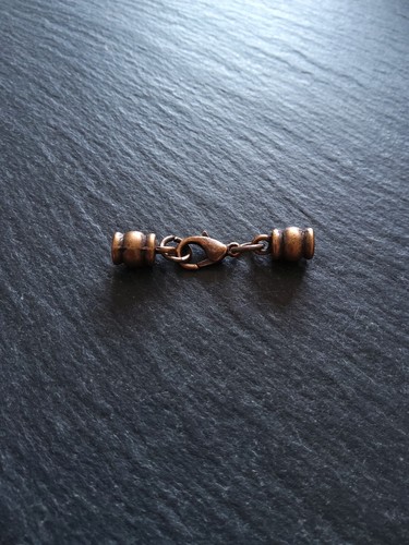 Lauf Endkappen Sets für 2,5 mm Schnur (3 mm Kappen) Antik Kupfer Ton Legierung - Bild 20 von 24