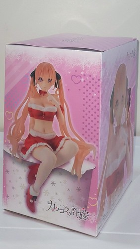 FuRyu A Couple of Cuckoos Bride Noodle Stopper Erika Amano Red and White Outfit - Picture 2 of 5