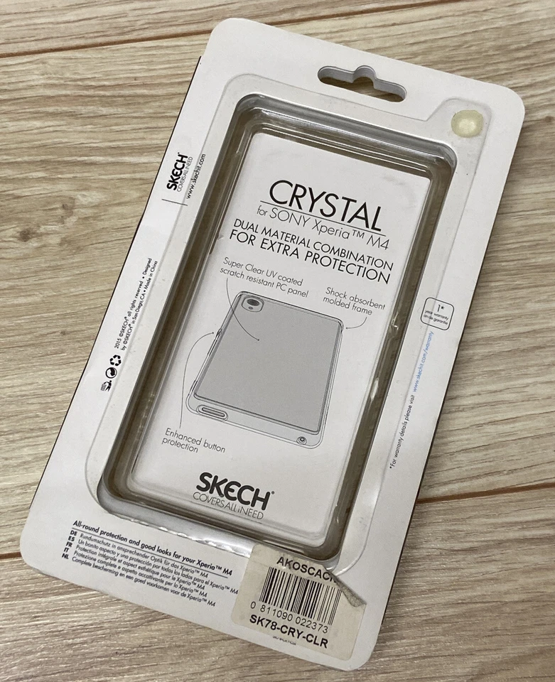 Skech Sony Xperia M4 Case Crystal Clip On Case  Clear - Image 2 of 2