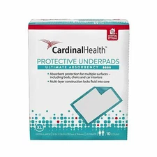 Cardinal Health Protective Underpad Premium Absorbency Extra-Large 10 CT