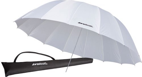Westcott 7ft 2.2m Parabolic Studio Flash Diffusion Umbrella - White 4632