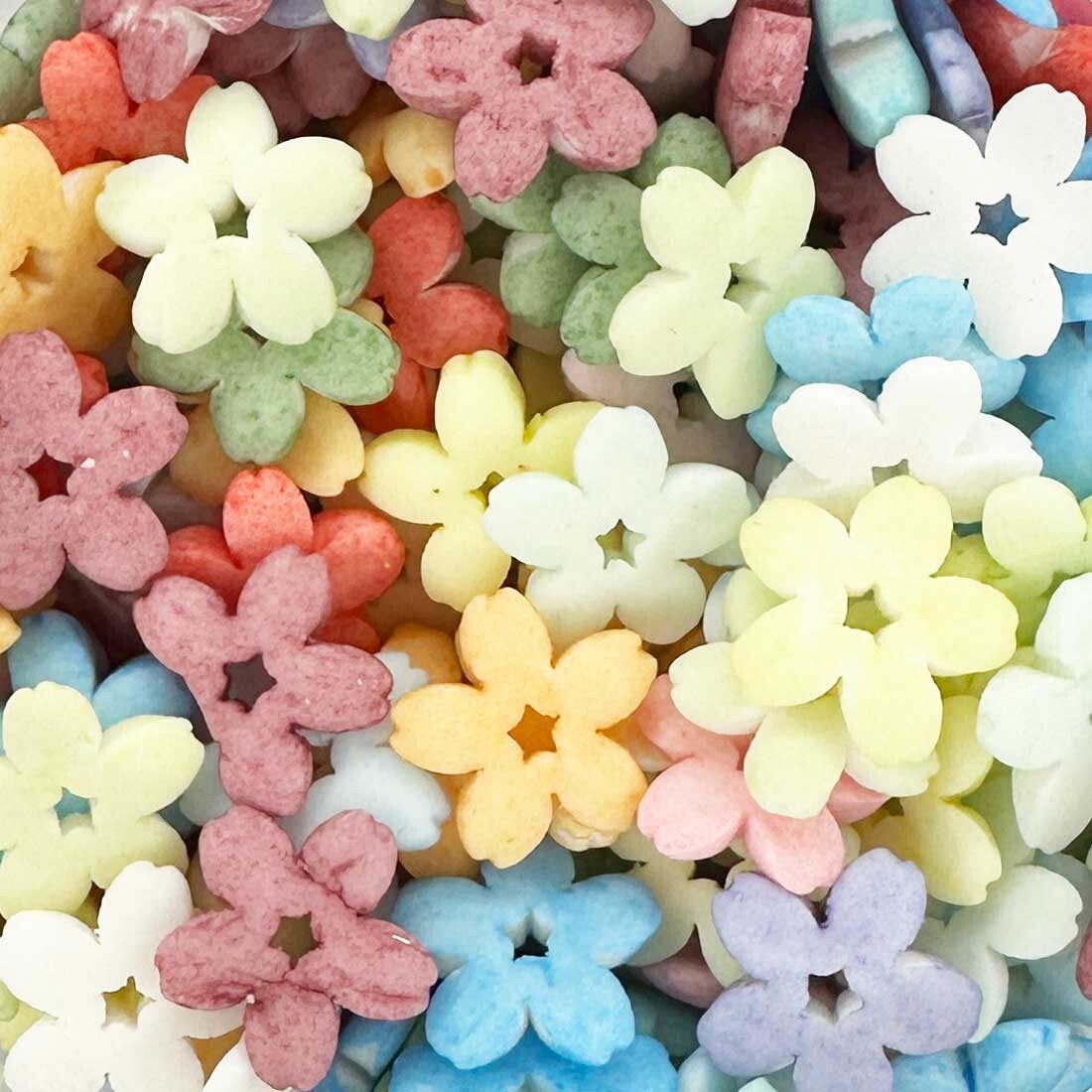 Scrumptious - Organic Hippy Mix Flowers 25g Edible Cake Toppers/Sprinkles 6550