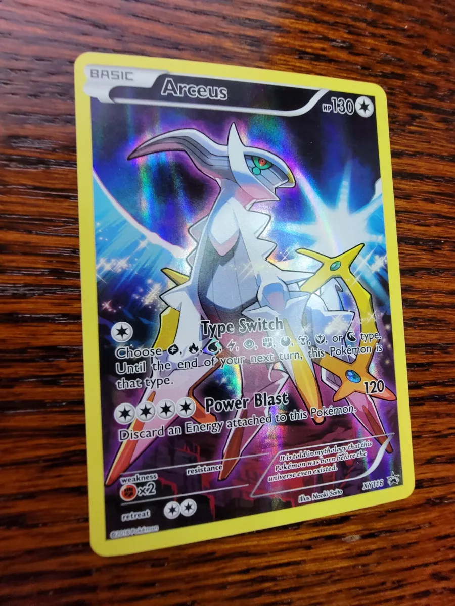 Arceus · XY Promos (XYP) #XY116 ‹ PkmnCards