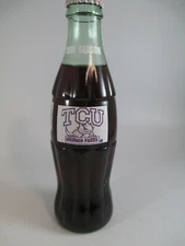 Coca-Cola Commemorative Bottle TCU Horned Frogs 1998 Season