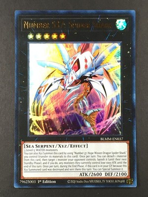 Yu-Gi-Oh Number S37: Spider Shark BLMM-EN037 Ultra Rare NM | eBay