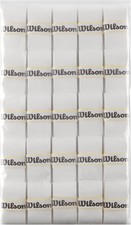WILSON Pro Overgrip Comfort - 25 Pack - White - Less per Grip Than a 30