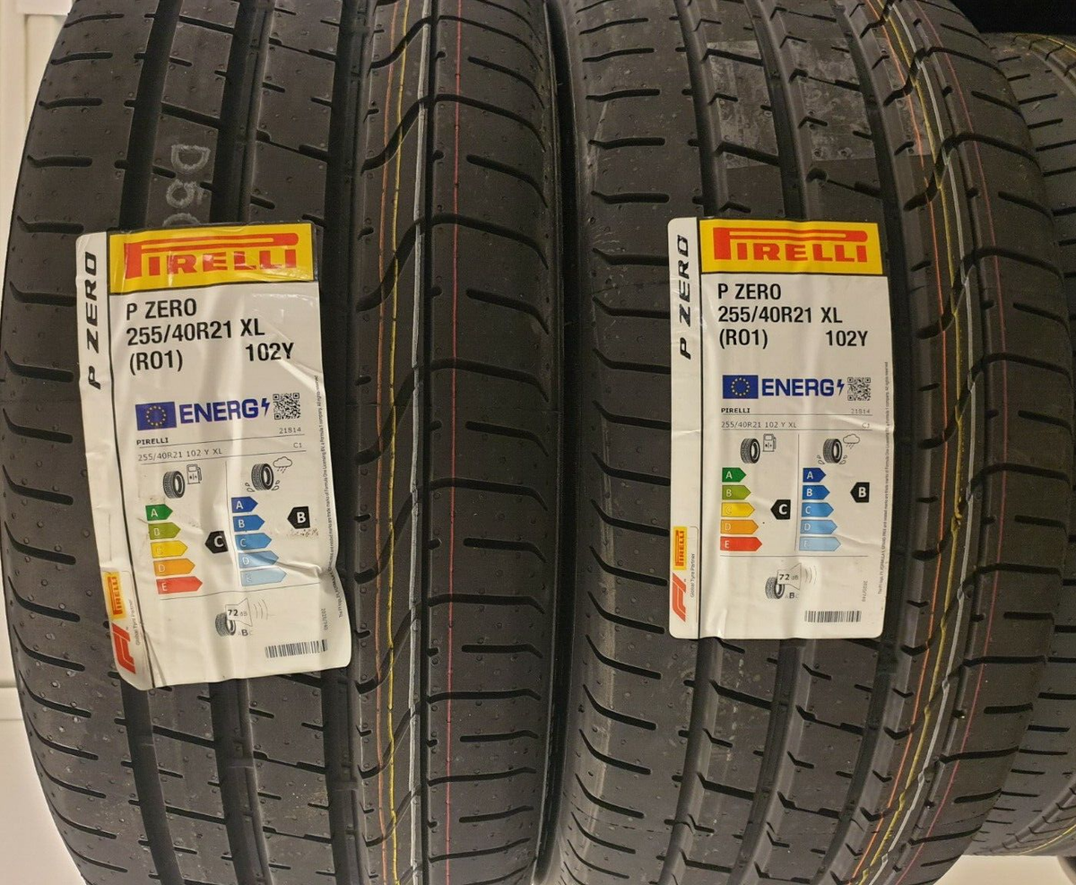 2X NEW PIRELLI P ZERO 255/40 ZR21 XL 102Y RO1 AUDI TYRES 255 40 21