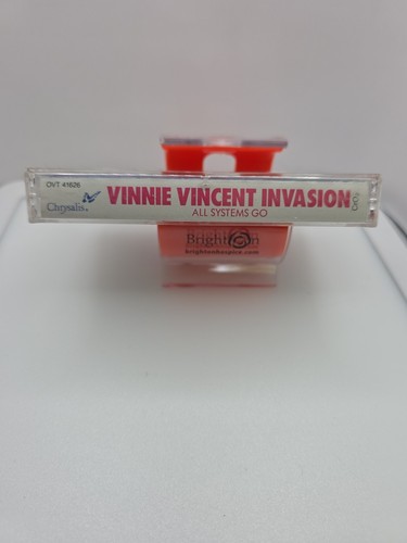 Vinnie Vincent Invasion All Systems Go Cassette 1988 Love Kills Vintage - Picture 3 of 6