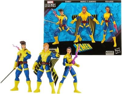 Marvel Legends Series Banshee, Gambit, & Psylocke X-Men 60th Anniversary - F7023