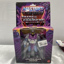 Masters of the Universe x Transformers Megatron Armor Skeletor Action Figure NEW