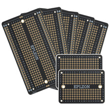 Solderable Breadboard PCB Board Gold-Plated Solder Breadboard for DIY