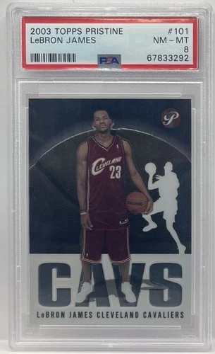 LeBron James 2003 Topps LeBron James #101 Rookie