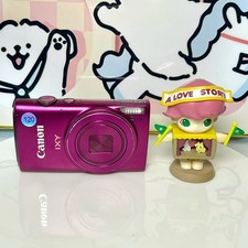 Canon IXUS 255 IXY 620F Digital Camera Purple Bundle Reader Card Strap