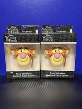 Nuevo Disney Winnie The Pooh Tigger Figura Verdadero Inalámbrico Auriculares Estuche Cubierta