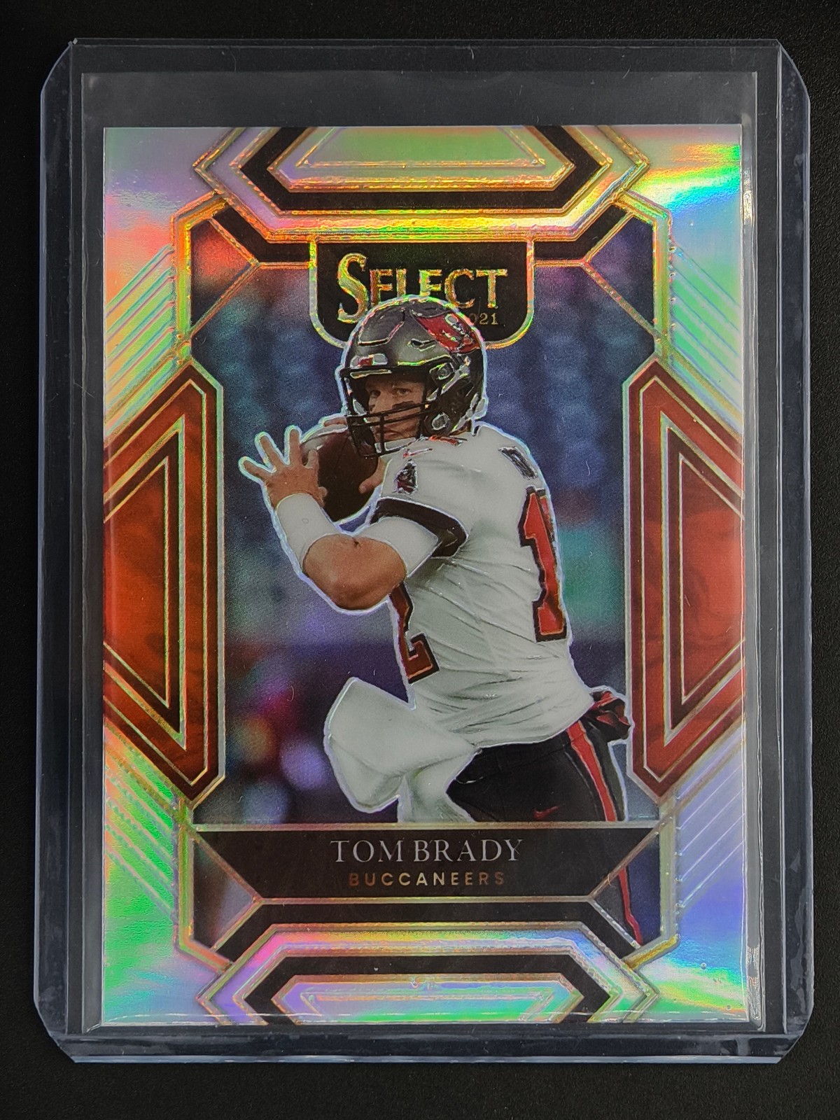Tom Brady 2021 Panini Select Football Club Level Silver Prizm #201 [3hk