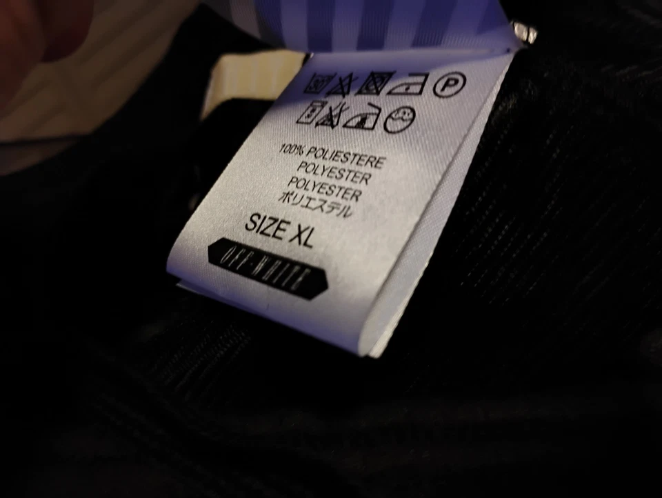 Pantalones Cortos Blanco Rojo Virgil Abloh Nuevos Talla XL Foto 4 de 4