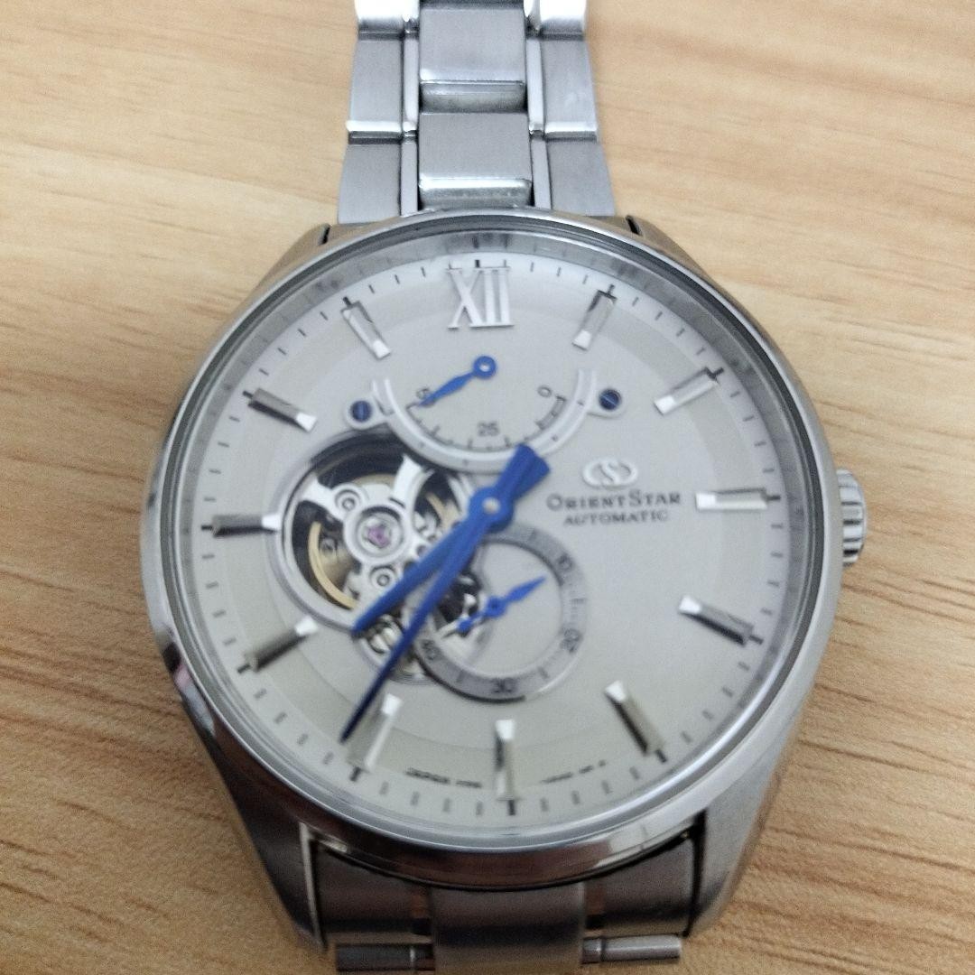 Orient Star Automatic Mechanical  Silver Open Hea… - image 3