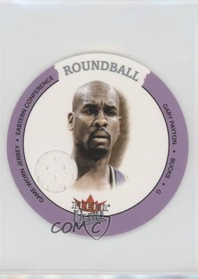 2003-04 Fleer Ultra Roundball Jersey Gary Payton #D-GP HOF 04tw