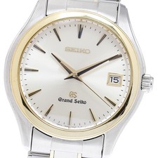 SEIKO Grand Seiko SBGX002/9F62-0A20 Date Silver Dial Quartz Men's Watch 959471
