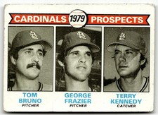 1979 Topps - 1979 Prospects Terry Kennedy, George Frazier, Tom Bruno #724 (RC)