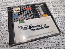 Microsoft SQL Server 2000 Standard Edition with Product Key and 2 CD's Software