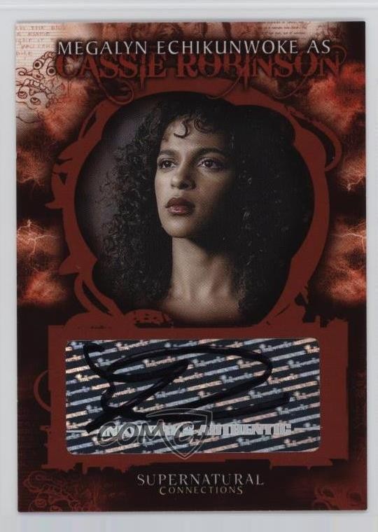 2008 Supernatural Connections Megalyn Echikunwoke as Cassie Robinson Auto 18hi