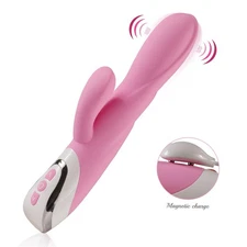 Sex Toys for Women Orgasm Rabbit Vibrator G-Spot Dildo Massager Rechargeable