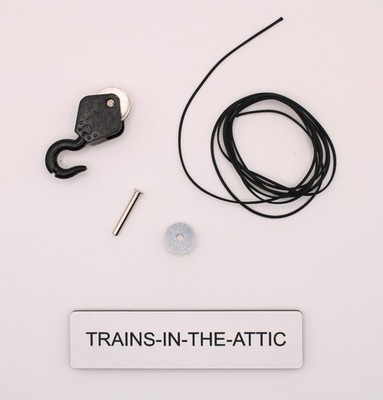 LIONEL CRANE HOOK KIT  6560-13 &2460-13 , STRING CABLE 31'' FOR  2460 6460 6560